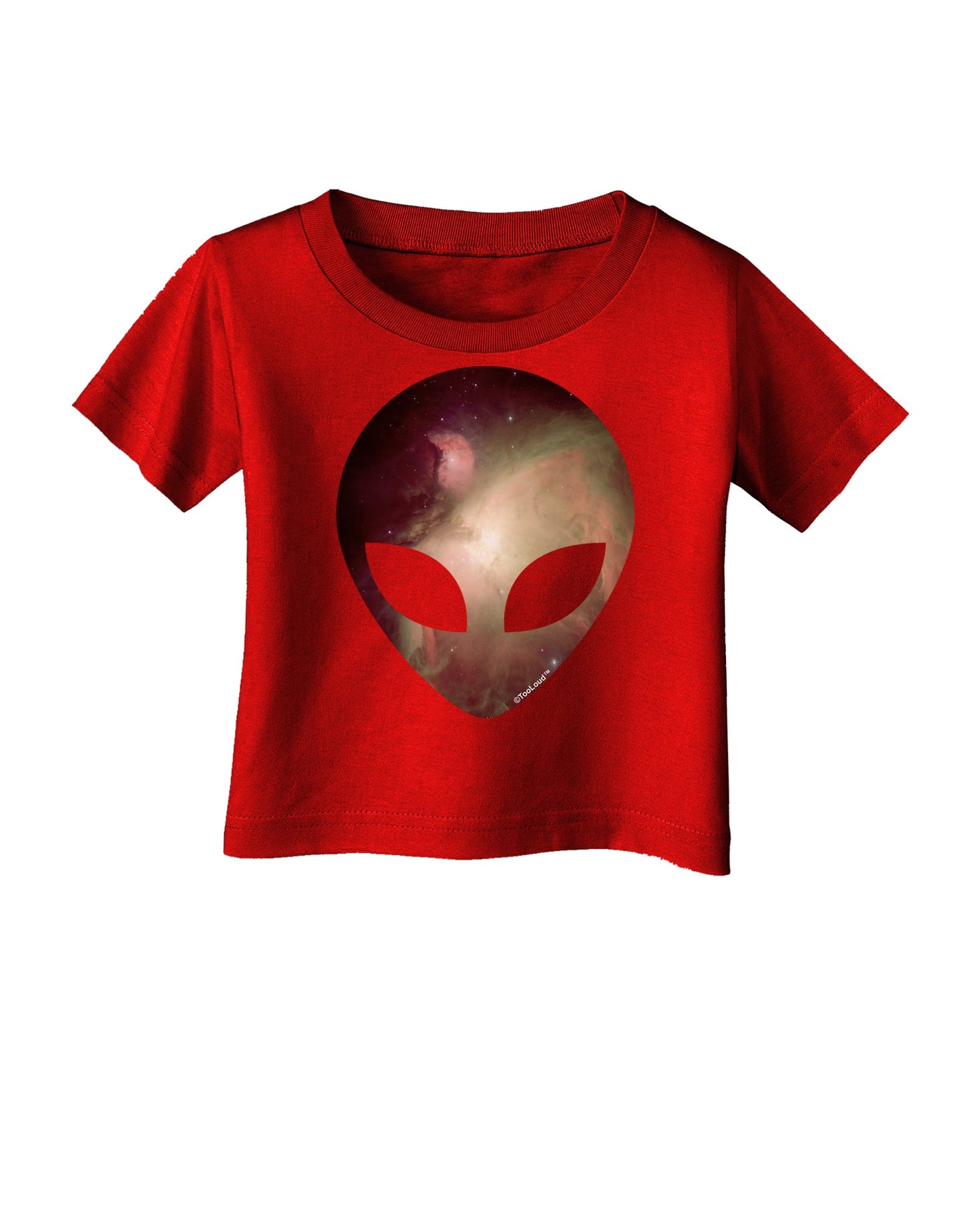 Extraterrestrial Face - Space #2 Infant T-Shirt Dark by TooLoud-Infant T-Shirt-TooLoud-Red-06-Months-Davson Sales