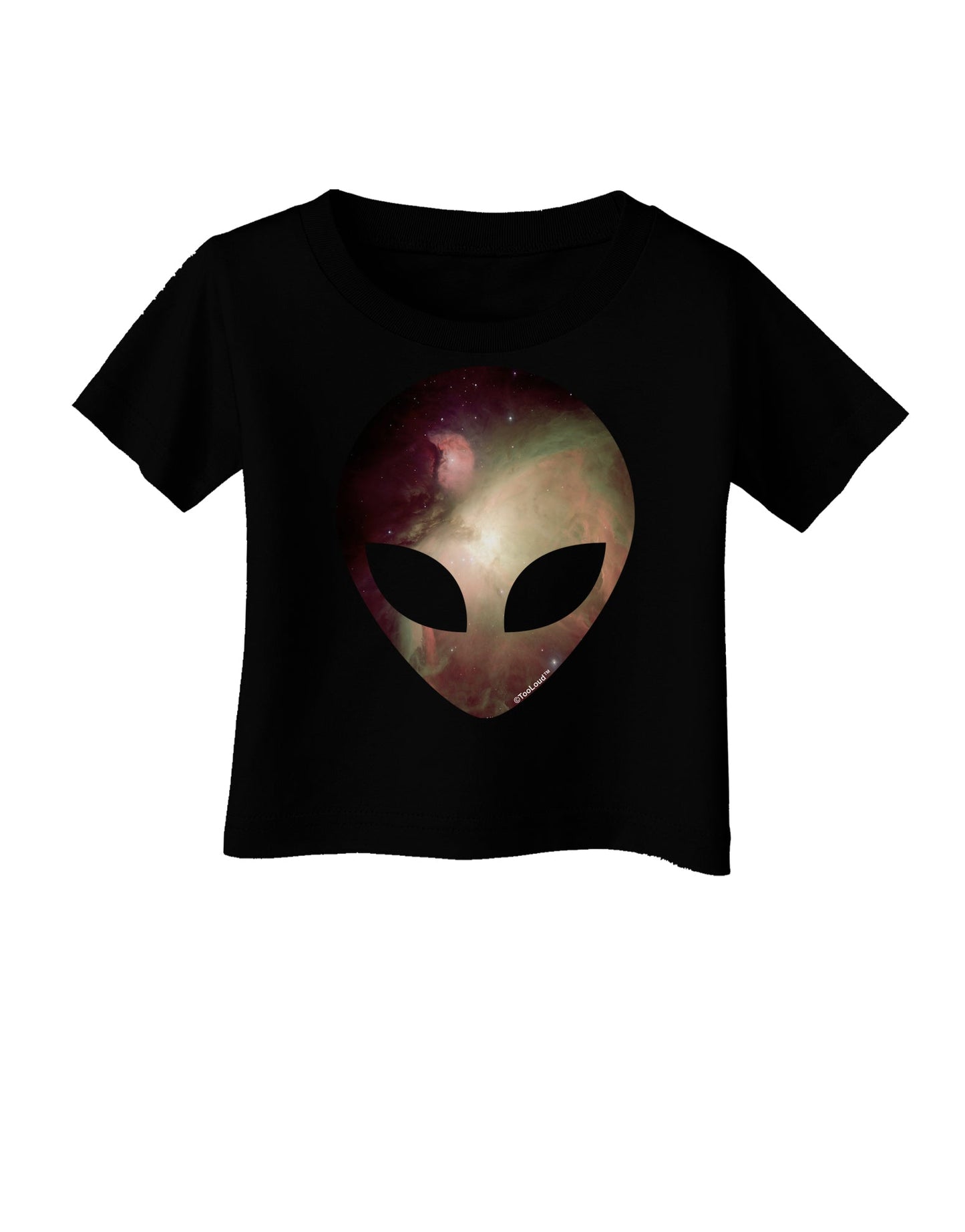 Extraterrestrial Face - Space #2 Infant T-Shirt Dark by TooLoud-Infant T-Shirt-TooLoud-Black-06-Months-Davson Sales
