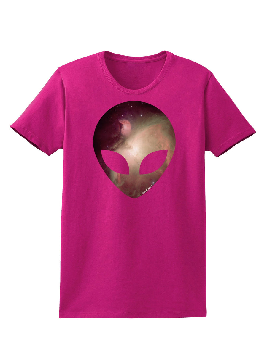 Extraterrestrial Face - Space #2 Womens Dark T-Shirt by TooLoud-Womens T-Shirt-TooLoud-Black-X-Small-Davson Sales