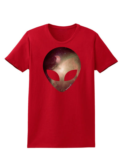 Extraterrestrial Face - Space #2 Womens Dark T-Shirt by TooLoud-Womens T-Shirt-TooLoud-Red-X-Small-Davson Sales