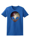 Extraterrestrial Face - Space #2 Womens Dark T-Shirt by TooLoud-Womens T-Shirt-TooLoud-Royal-Blue-X-Small-Davson Sales