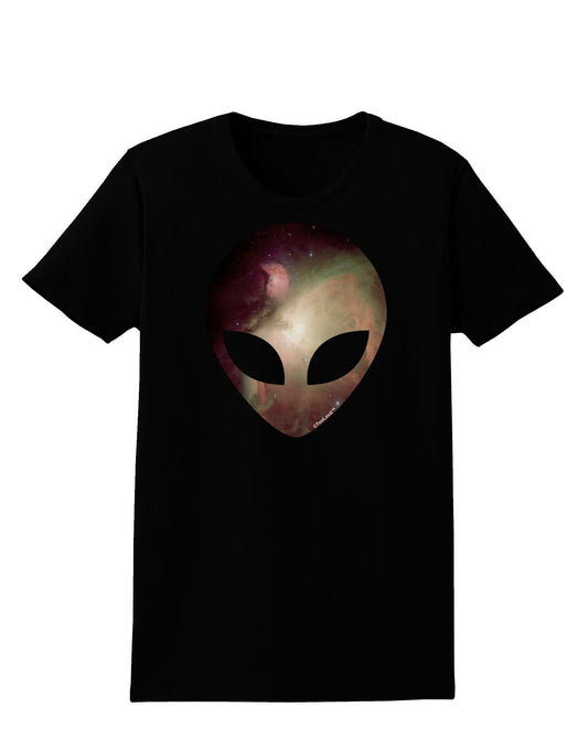 Extraterrestrial Face - Space #2 Womens Dark T-Shirt by TooLoud-Womens T-Shirt-TooLoud-Black-X-Small-Davson Sales