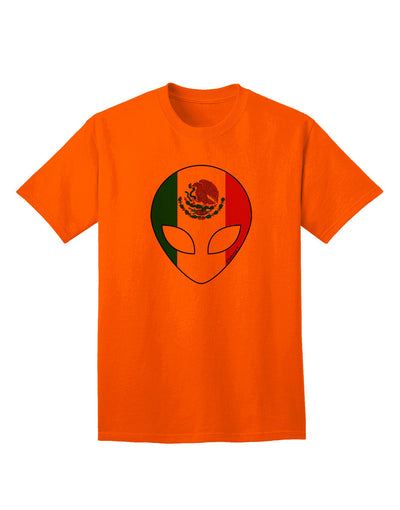 Extraterrestrial Mexican Flag - Premium Adult T-Shirt Collection-Mens T-shirts-TooLoud-Orange-Small-Davson Sales