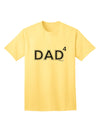 Exude Fatherly Pride with our Dad of Four Adult T-Shirt Collection-Mens T-shirts-TooLoud-Yellow-Small-Davson Sales