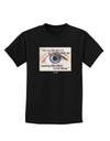 Eye For An Eye Gandhi Childrens Dark T-Shirt by TooLoud-Childrens T-Shirt-TooLoud-Black-X-Small-Davson Sales