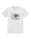 Eye For An Eye Gandhi Childrens T-Shirt by TooLoud-Childrens T-Shirt-TooLoud-White-X-Small-Davson Sales