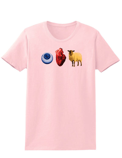 Eye Heart Ewe Adult Womens T-Shirt-Womens T-Shirt-TooLoud-Pale Pink-Small-Davson Sales