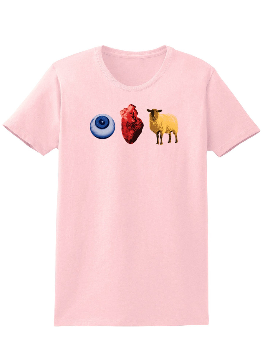 Eye Heart Ewe Adult Womens T-Shirt-Womens T-Shirt-TooLoud-White-Small-Davson Sales