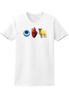 Eye Heart Ewe Adult Womens T-Shirt-Womens T-Shirt-TooLoud-White-Small-Davson Sales