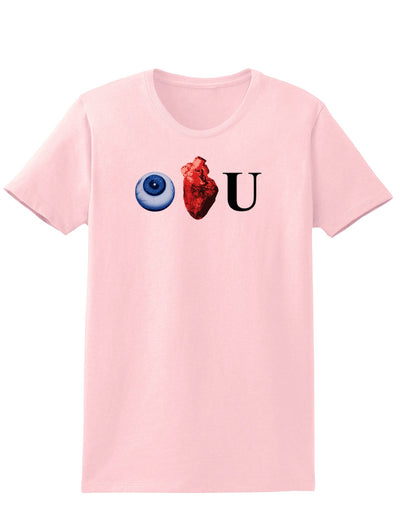 Eye Heart U Adult Womens T-Shirt-Womens T-Shirt-TooLoud-Pale Pink-Small-Davson Sales