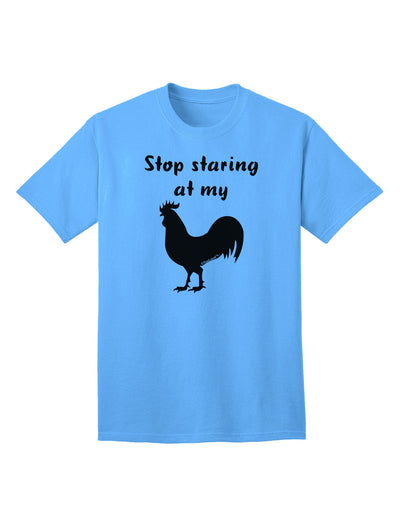 Eye-catching Rooster Design Adult T-Shirt by TooLoud-Mens T-shirts-TooLoud-Aquatic-Blue-Small-Davson Sales