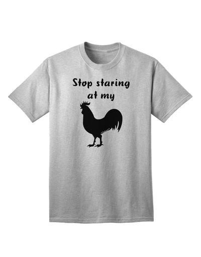 Eye-catching Rooster Design Adult T-Shirt by TooLoud-Mens T-shirts-TooLoud-AshGray-Small-Davson Sales