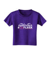 Eyebrows On Fleek Toddler T-Shirt Dark-Toddler T-Shirt-TooLoud-Purple-2T-Davson Sales