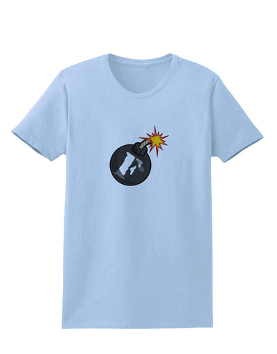 F-Bomb Funny Womens T-Shirt by TooLoud-TooLoud-Light-Blue-X-Small-Davson Sales