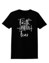 Faith Conquers Fear Womens T-Shirt-Womens T-Shirt-TooLoud-Black-X-Small-Davson Sales