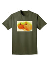 Fall Pumpkin Scene Adult Dark T-Shirt-Mens T-Shirt-TooLoud-Military-Green-Small-Davson Sales