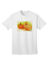 Fall Pumpkin Scene Adult T-Shirt-Mens T-Shirt-TooLoud-White-Small-Davson Sales