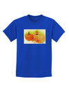 Fall Pumpkin Scene Childrens Dark T-Shirt-Childrens T-Shirt-TooLoud-Royal-Blue-X-Small-Davson Sales