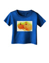 Fall Pumpkin Scene Infant T-Shirt Dark-Infant T-Shirt-TooLoud-Royal-Blue-06-Months-Davson Sales