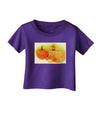 Fall Pumpkin Scene Infant T-Shirt Dark-Infant T-Shirt-TooLoud-Purple-06-Months-Davson Sales