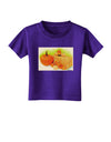 Fall Pumpkin Scene Toddler T-Shirt Dark-Toddler T-Shirt-TooLoud-Purple-2T-Davson Sales