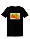 Fall Pumpkin Scene Womens Dark T-Shirt-TooLoud-Black-X-Small-Davson Sales