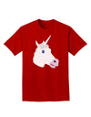 Fanciful Unicorn Adult Dark T-Shirt-Mens T-Shirt-TooLoud-Red-Small-Davson Sales
