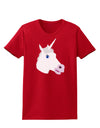 Fanciful Unicorn Womens Dark T-Shirt-TooLoud-Red-X-Small-Davson Sales