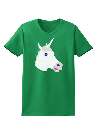 Fanciful Unicorn Womens Dark T-Shirt-TooLoud-Kelly-Green-X-Small-Davson Sales