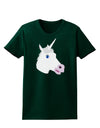 Fanciful Unicorn Womens Dark T-Shirt-TooLoud-Forest-Green-Small-Davson Sales