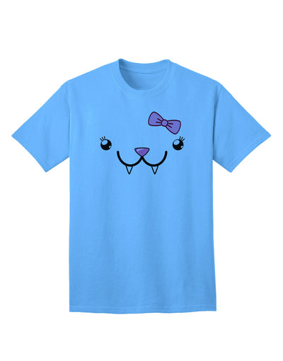 Fangie Cute Girl Vampire Bat Adult T-Shirt by Kyu-T Face-Mens T-shirts-TooLoud-Aquatic-Blue-Small-Davson Sales