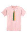 Faux Irish Flag Tie St Patricks Day Childrens T-Shirt-Childrens T-Shirt-TooLoud-PalePink-X-Small-Davson Sales