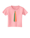 Faux Irish Flag Tie St Patricks Day Toddler T-Shirt-Toddler T-Shirt-TooLoud-Candy-Pink-2T-Davson Sales