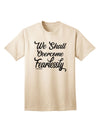 Fearless Adult T-Shirt: Conquer Your Fears with Confidence-Mens T-shirts-TooLoud-Natural-Small-Davson Sales