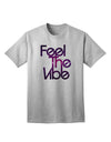 Feel The Vibe Adult T-Shirt-unisex t-shirt-TooLoud-AshGray-Small-Davson Sales