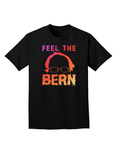 Feel the Bern Adult Dark T-Shirt-Mens T-Shirt-TooLoud-Black-Small-Davson Sales