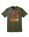 Feel the Bern Adult Dark T-Shirt-Mens T-Shirt-TooLoud-Military-Green-Small-Davson Sales