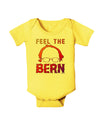Feel the Bern Baby Romper Bodysuit-Baby Romper-TooLoud-Yellow-06-Months-Davson Sales