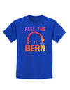 Feel the Bern Childrens Dark T-Shirt-Childrens T-Shirt-TooLoud-Royal-Blue-X-Small-Davson Sales