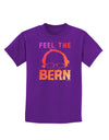 Feel the Bern Childrens Dark T-Shirt-Childrens T-Shirt-TooLoud-Purple-X-Small-Davson Sales