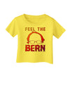 Feel the Bern Infant T-Shirt-Infant T-Shirt-TooLoud-Yellow-06-Months-Davson Sales