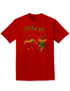 Feelin Hot Hot Hot Chili Peppers Adult Dark T-Shirt-Mens T-Shirt-TooLoud-Red-Small-Davson Sales