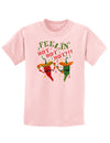 Feelin Hot Hot Hot Chili Peppers Childrens T-Shirt-Childrens T-Shirt-TooLoud-PalePink-X-Small-Davson Sales