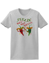 Feelin Hot Hot Hot Chili Peppers Womens T-Shirt-Womens T-Shirt-TooLoud-AshGray-X-Small-Davson Sales