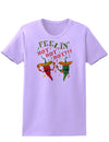Feelin Hot Hot Hot Chili Peppers Womens T-Shirt-Womens T-Shirt-TooLoud-Lavender-X-Small-Davson Sales