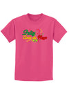 Feliz Cinco De Mayo Childrens Dark T-Shirt-Childrens T-Shirt-TooLoud-Sangria-X-Small-Davson Sales