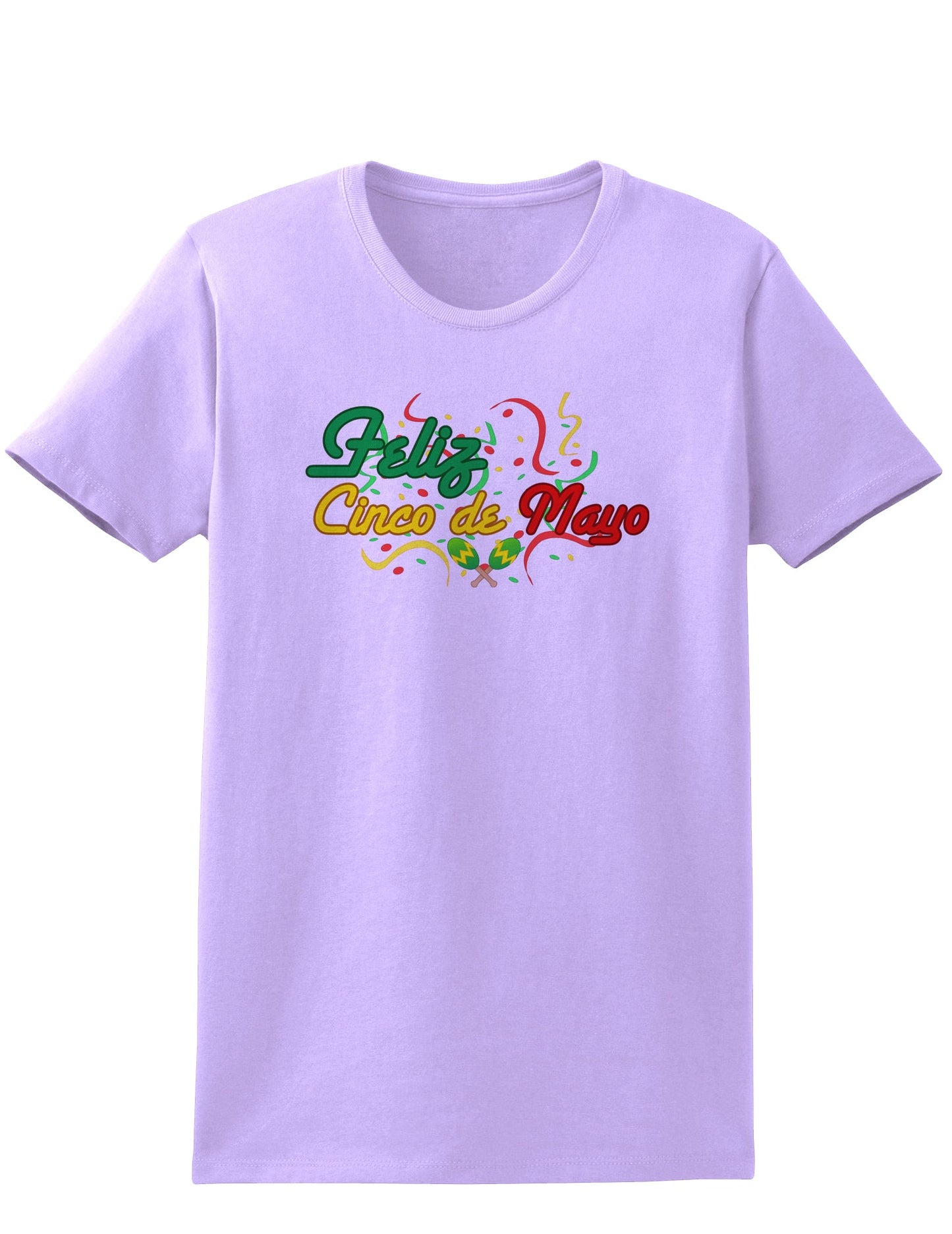 Feliz Cinco De Mayo Womens T-Shirt-Womens T-Shirt-TooLoud-Lavender-X-Small-Davson Sales