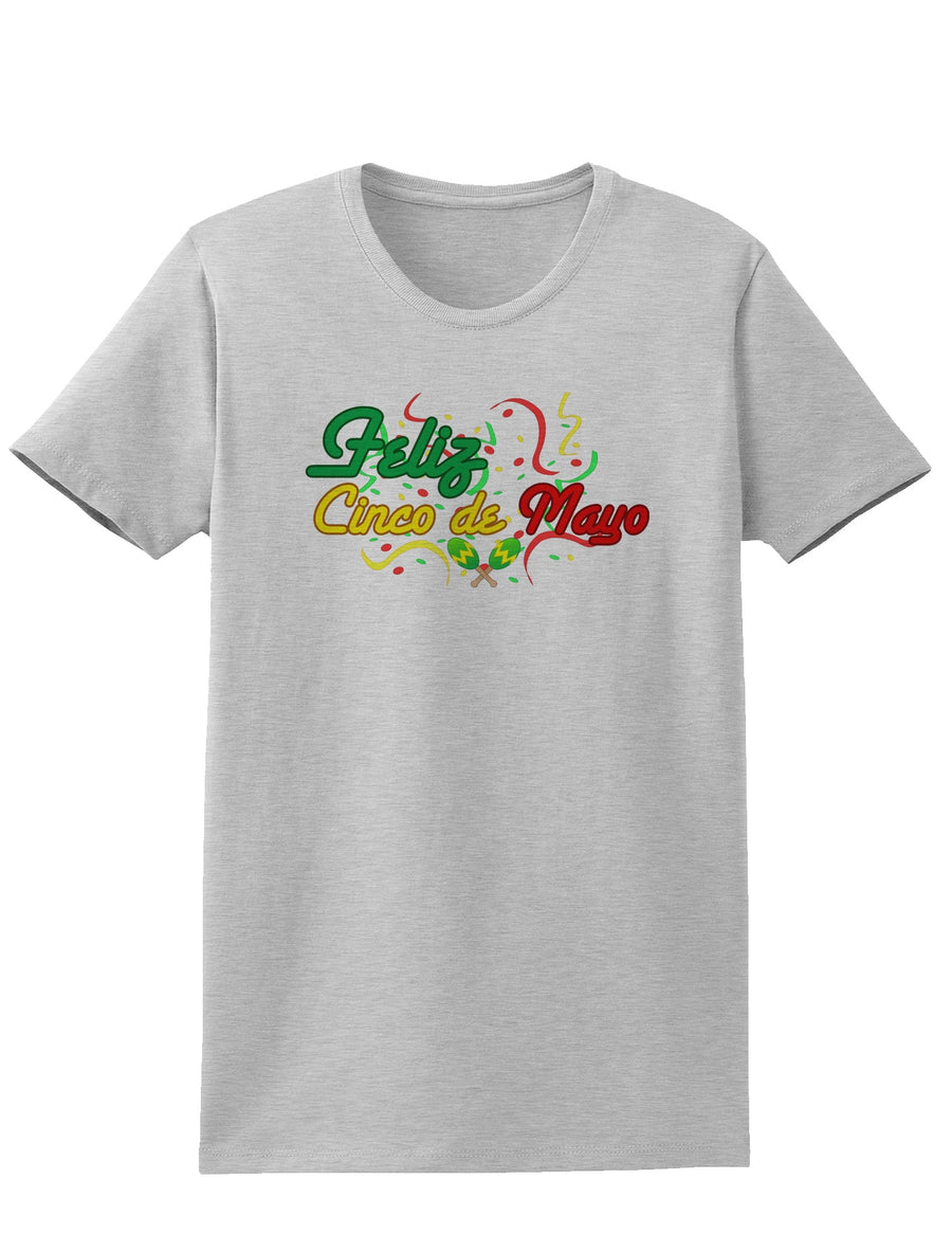 Feliz Cinco De Mayo Womens T-Shirt-Womens T-Shirt-TooLoud-White-X-Small-Davson Sales