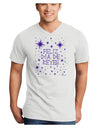 Feliz Dia de Reyes - Estrellas Brillantes Adult V-Neck T-shirt by TooLoud-Mens V-Neck T-Shirt-TooLoud-White-Small-Davson Sales