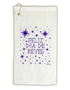 Feliz Dia de Reyes - Estrellas Brillantes Micro Terry Gromet Golf Towel 16 x 25 inch by TooLoud-Golf Towel-TooLoud-White-Davson Sales